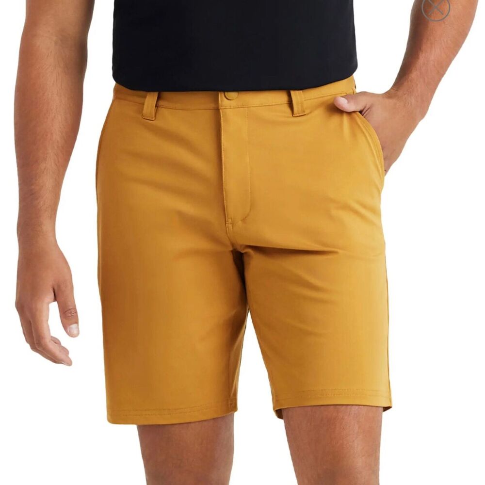 Rhone NWT Commuter Short Lifestyle Shorts with Stretch British Khaki Men's Sz 38